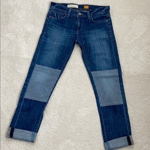 Pilcro and the Letterpress Patchwork Jeans